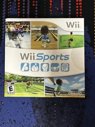 New ListingWii Sports  (Nintendo Wii, 2009) Game Disc In Cardboard Sleeve W/ Manual