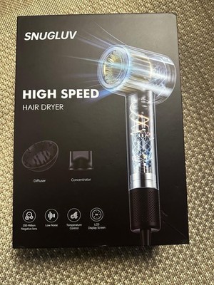 Snugluv High Speed Hair Dryer with Diffuser Ionic Hair Blow