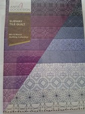 SUBWAY TILE QUILT Anita Goodesign Embroidery Design Machine CD