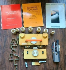 Singer 360k Knitting Machine Huge Lot Of Accessories FREE SHIPPING