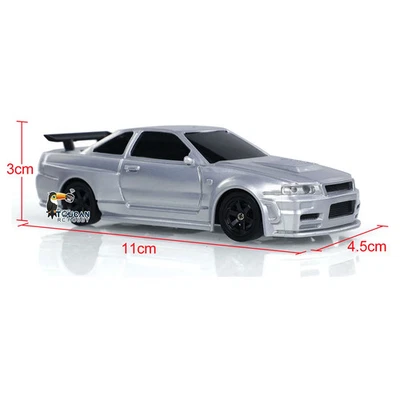 WHEELFUN RC Drift Car with Gyro Radio Control Mini Drift Race Car 4WD Radio Control RC