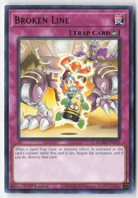 Yugioh - Broken Line MGED-EN151 1st Edition - Maximum Gold: El Dorado