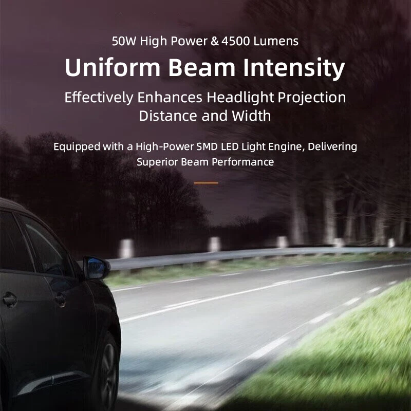 Philips Ultinon Rally 3551 High-Brightness LED 2-Pack Super Bright Car Lights - Image 2 of 4