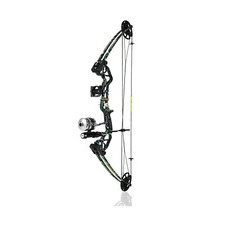 Bowfishing Bow Kit with 3 Arrows 15-45 LBS Draw Length 18"-29.5", Fishing Ree...