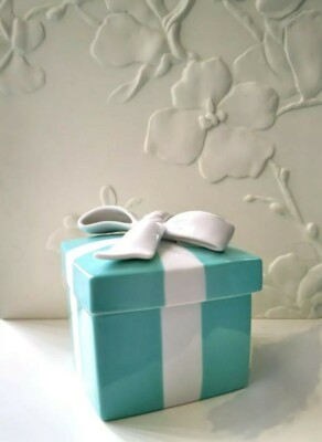 Tiffany & Co Ceramic Box Bow-Retired | eBay