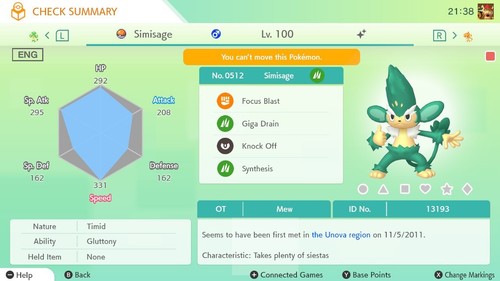 Shiny Spinda Furfrou Patrat Sonstige* "Home Locked" für Pokemon Home - Bild 8 von 13