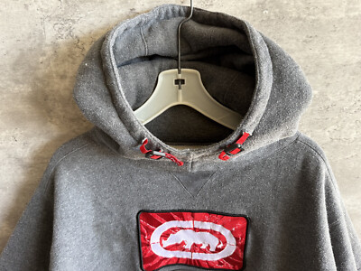 Vintage Y2K Ecko Complex Gray Cotton Blend Embriodered 