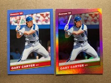 Gary Carter 2020 Donruss Base & Pink Holo Parallel Baseball Card. Mets