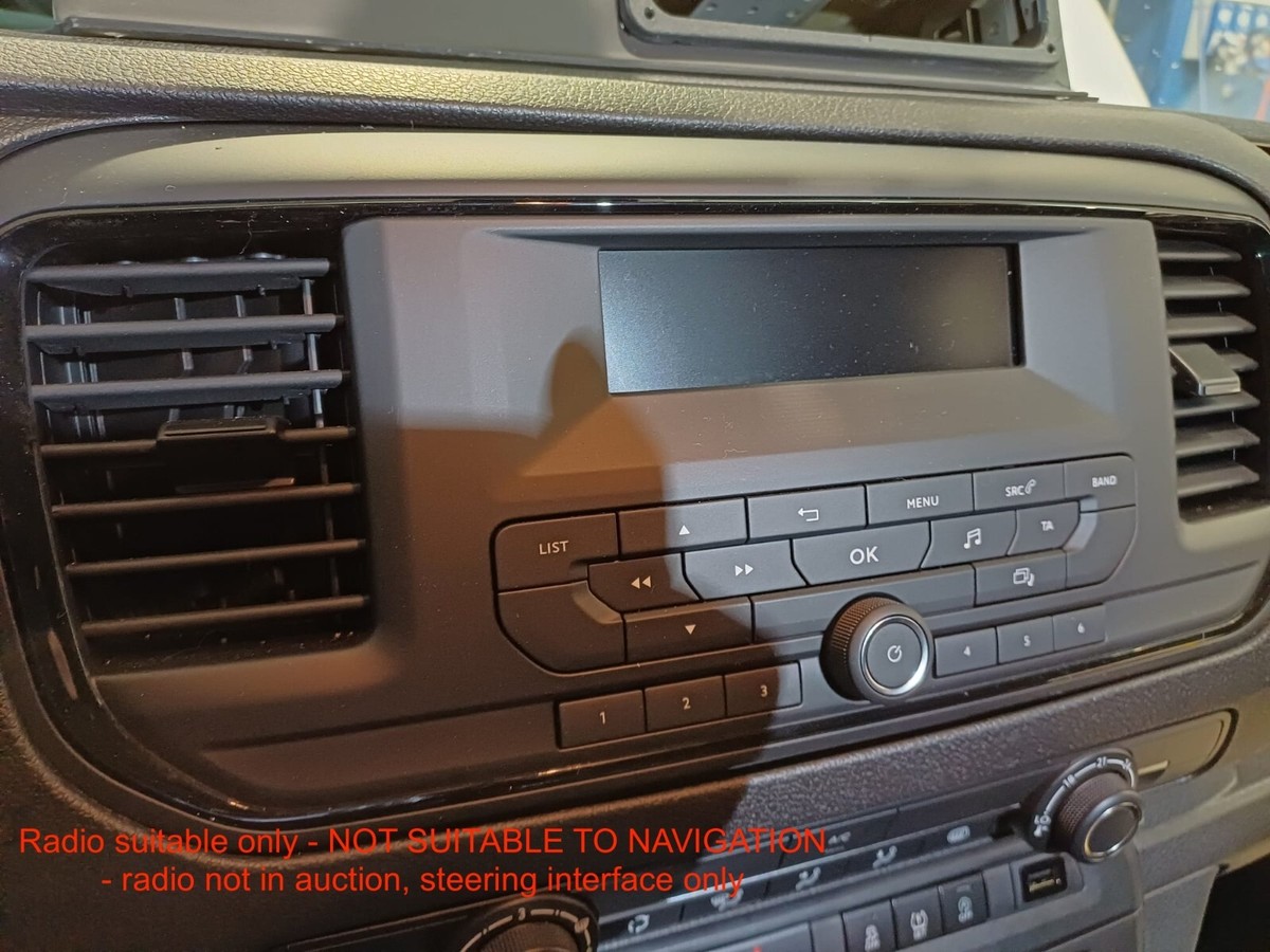 Set Récupération Commandes Volant Fiat Scudo à Partir De 2024 Avec