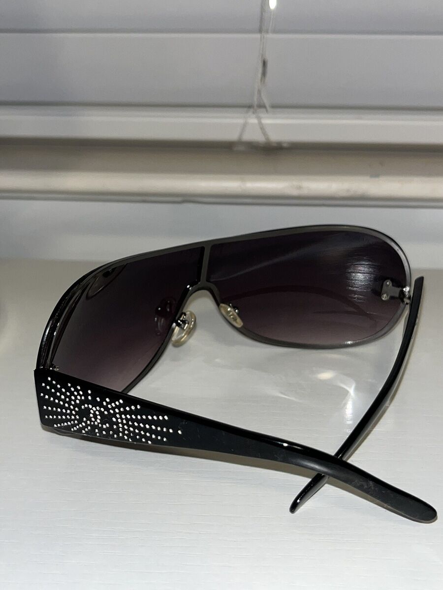 RARE Y2k 2000s CHANEL Sunglasses C1-104 Rhinestones Logo RARE Y2k 2000s CHANEL Sunglasses C1-104 Rhinestones Logo
