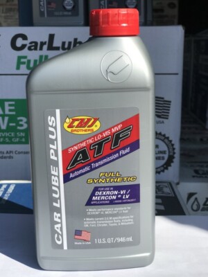 Dexron -VI / LV Multi-Vehicle ATF  12/1 QT 84 BOXES 1 PALLET Race Group Plus