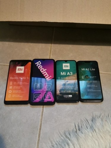 Lot 4 Telephones Factices XIAOMI REDMI MI A3 A2 SMARTPHONE 1:1 taille Et Poids - 第 1/14 張圖片