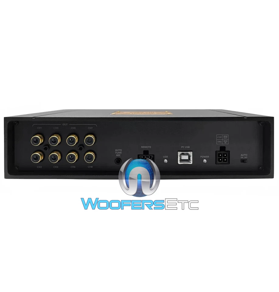 ZAPCO DSP-Z8-IV-AT AUTOTUNE BLUETOOTH 8-CHANNEL DSP 8 ANALOG INPUTS OUTPUTS NEW - Image 3 of 3