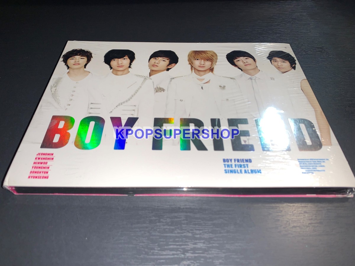 Boyfriend 1st Single Album Self Titled CD Photobook New Sealed