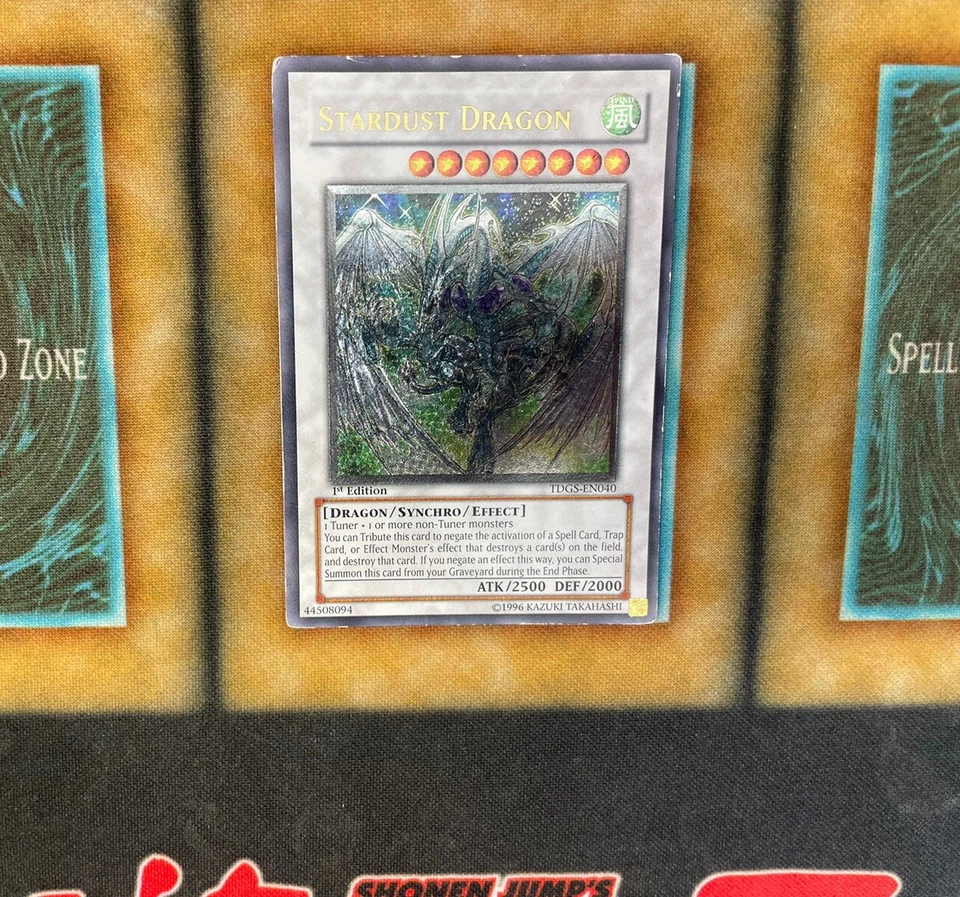 Stardust Dragon TDGS-EN040 Ultimate Rare 1st Edition Yugioh HP - Image 2 of 4