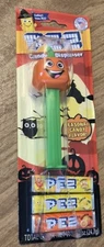 HALLOWEEN PUMPKIN PEZ Dispenser  Carded, Candies Exp. 5/25, BNIP Factory Sealed
