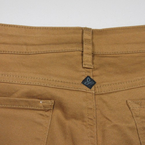 prAna womens solid brown Kara Organic Cotton slim jean 8x34 NWT - Picture 6 of 8