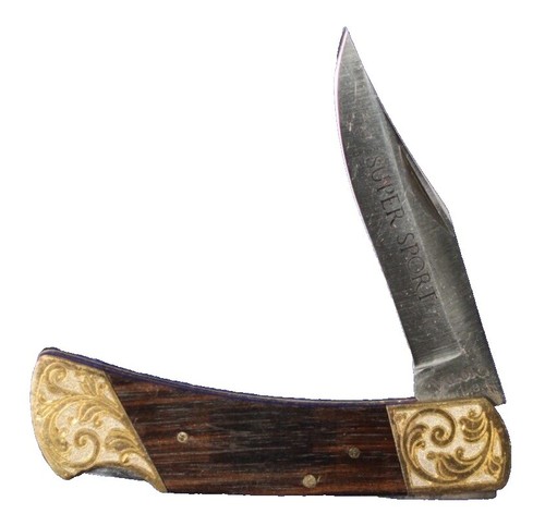1945-1950(中古品) WWII FOLDING KNIFE JAPAN VALOR No. 506L Cat LOCKING 5 5/16