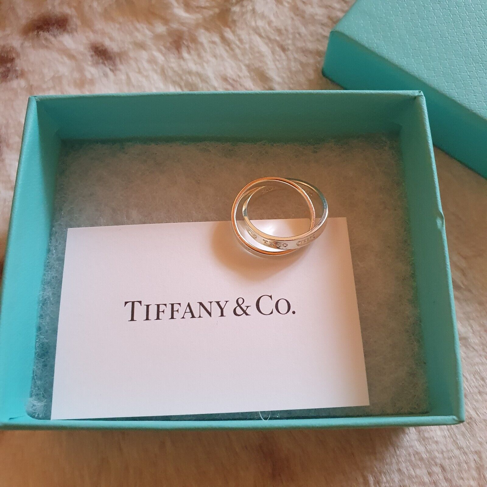 Tiffany 1837 Silber Ring aus verschlungenen Ringen (Gr. 6)