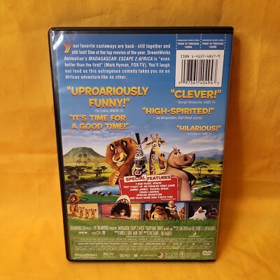 Madagascar: Escape 2 Africa (Full Screen Edition) DVD, Sherri