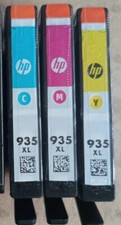 3 cartucce inchiostro originali HP 935XL ciano magenta giallo - spedizione gratuita IT!