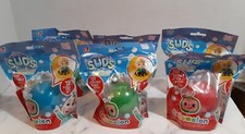 Lot of 6 CoCoMelon Suds Soaprize With Collectible Toy Surprise Hidden Inside 5oz