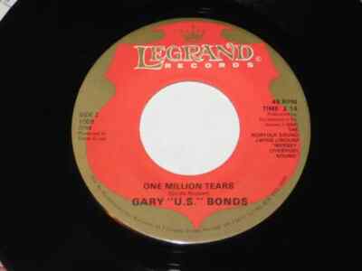 Gary U.S. Bonds School Is Out Vinyl Single 7inch Legrand Records