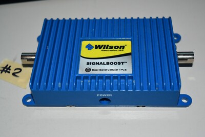 WILSON SIGNAL BOOST Model 811210 800/1900 MHz DUAL BAND NO PLUG#2 1H
