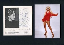 ACTRESS Connie Stevens autograph, In-Person signed bookpage mounted