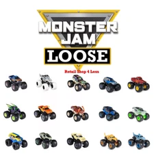 Monster Jam 1:64 Scale Monster Trucks Collection Series by Spin Master LOOSE
