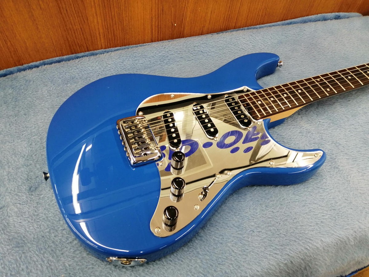 ESP×BANG DREAM! SNAPPER TAE ST type Blue Electric Guitar