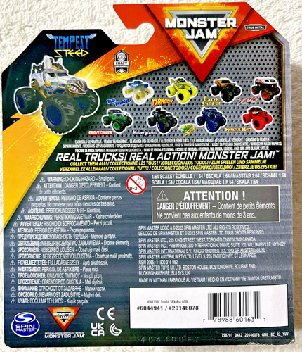 2024 MONSTER JAM SERIES 36 TEMPEST STEED **NEW RELEASE** - Picture 7 of 7