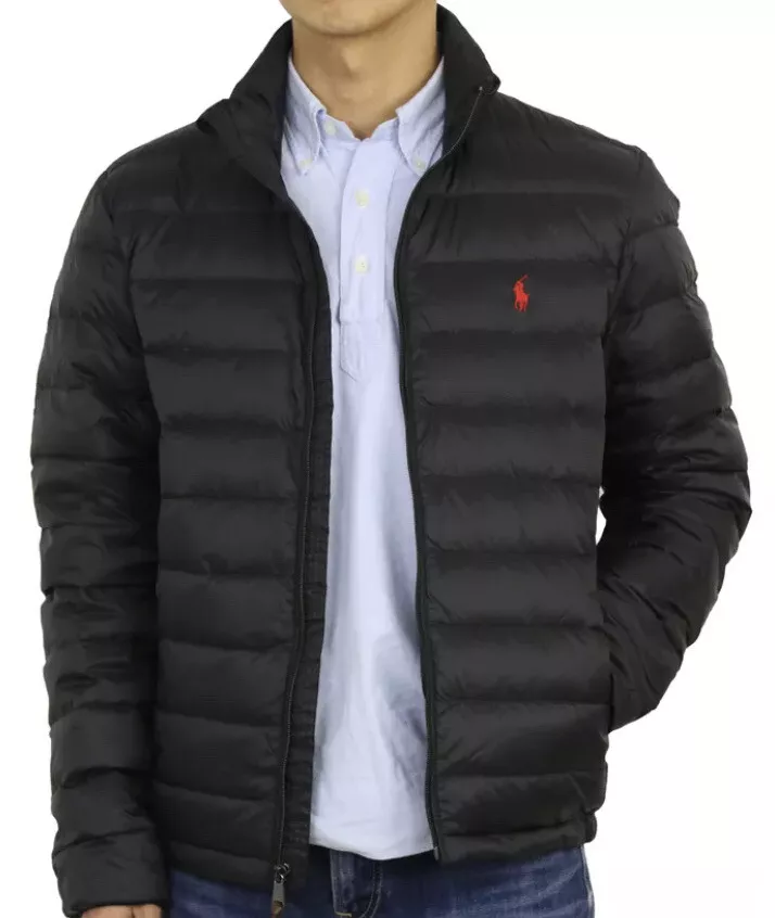Black ralph lauren puffer cheap