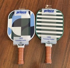 Prince Pickleball Performance Paddle 13MM Black White Blue Green Lot Of 2  