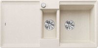 Blanco Adira 6 S-F EinbauspüLe Silgranit Softweiß Ab 60 Cm Excenter