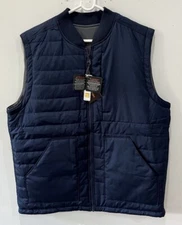 Harriton Men’s Reversible UTK Technology Warm Logic Vest Water Resistant Size L