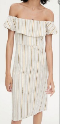 Shoulder Zara White Frill Dress White Ruffle Zara Dress White Zara Ruffle Frill Bottom Dress With Shoulder Zara White Frill Dress White Ruffle Zara Dress White Zara Ruffle Frill Bottom Dress With