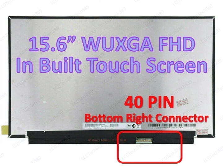 New LCD Screen for Lenovo ideapad 5-15ARE 81YQ NV156FHM-T07 V8.1 Oncell Touch - Image 2 of 4