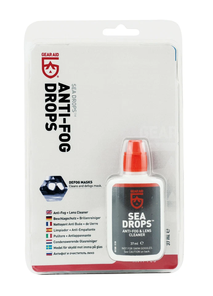 100 ml = 24,19 € Gear Aid Sea Drops Antibeschlagmittel für Tauchmasken - NEU !