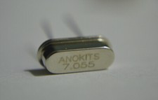 5 PCS 7.055 MHz Crystal SKCC Calling Frequency 40 Meter HC-49S Through Hole