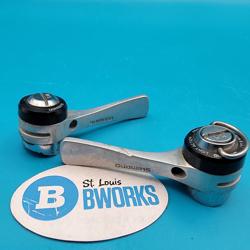 Shimano SL-S434 Downtube Shifter Set 6 Speed SIS Index 6x2/3sp   e14