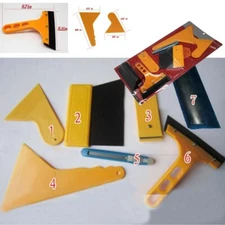 7PC Car Sticker Kit Window Tint Tool Kit Auto Car Wrap Film Tinting Squeegee Sti