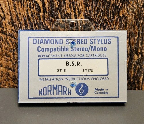 Normarh Diamond Stereo Stylus for BSR ST8 ST-8 ST 8 | New Old Stock - 第 2/2 張圖片