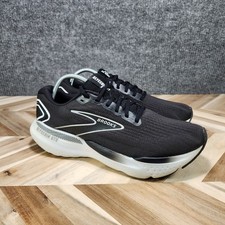 Brooks Glycerin GTS 21 Men's Size 12D US Running Shoes Black White 1104201D090