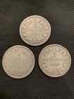 THREE FRANCE 5 FRANCS SILVER COINS - 1831/1832/1833 - PHILIPPE I! — photo 2