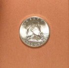 1948-D Franklin Half Dollar grades CH BU+ FBL, Flashy and Lustrous.