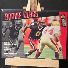 Upper Deck 1996 Collector's Choice Marvin Harrison #15 Colts Rookie Card