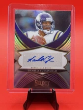 2024 Select Randall Cunningham Silver Prizm AUTO SSP-RCM Select Signatures