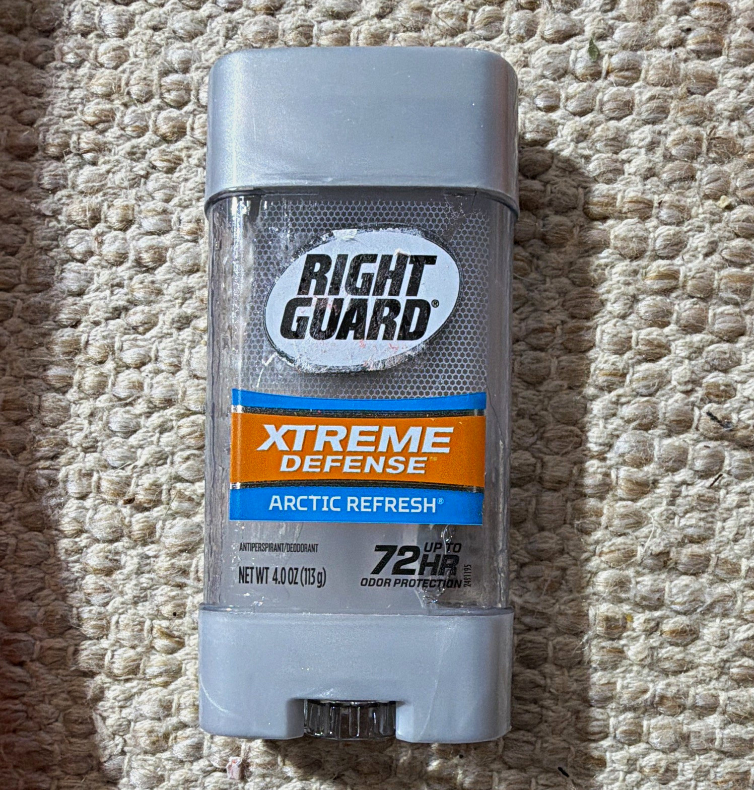 Right Guard Xtreme Defense Arctic Refresh 72-Hour Antiperspirant Stick 4.0 oz
