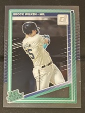 2025 Panini Donruss Clearly Rated Prospects Brock Wilken #115 Milwaukee Brewers